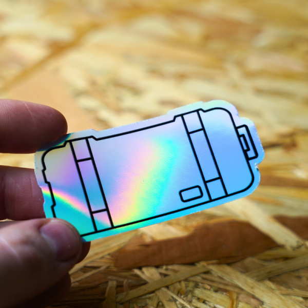 Rainbow Mini Peli Sticker