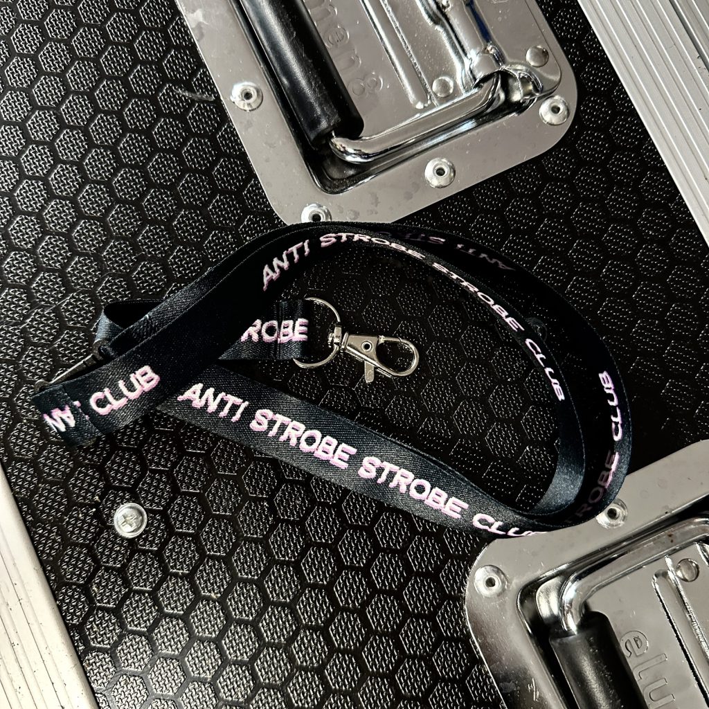 Anti Strobe Club Lanyard
