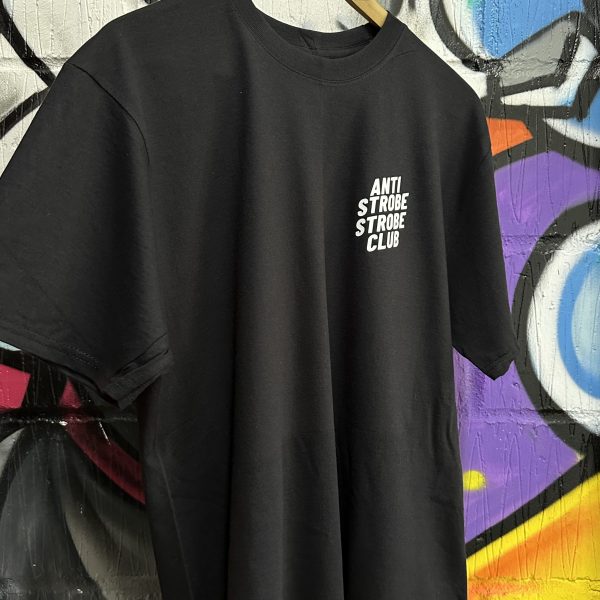 Anti Strobe Club Bold T Shirt - Image 3