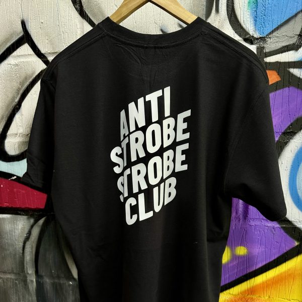Anti Strobe Club Bold T Shirt - Image 4