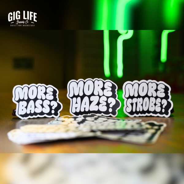 More Bass, Strobe, Haze 3 Pack