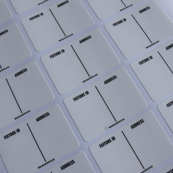 Fixture ID DMX Label