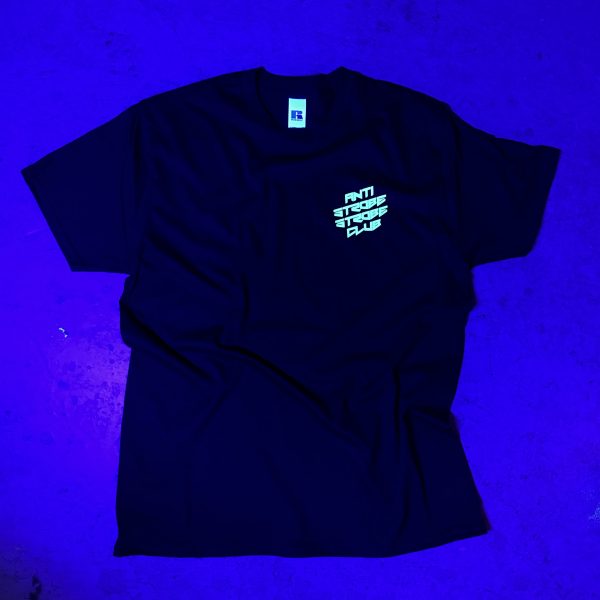 UV Reactive Anti Strobe Club T Shirt 3