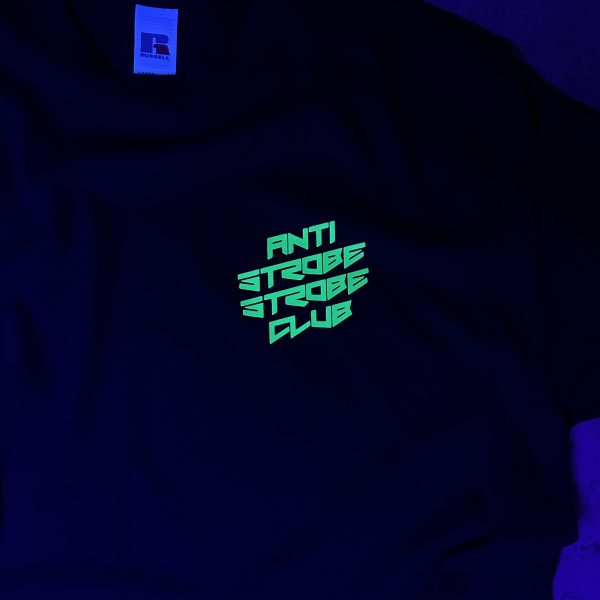 UV Reactive Anti Strobe Club T Shirt 4