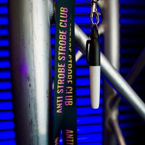 Anti Strobe Club Lanyard