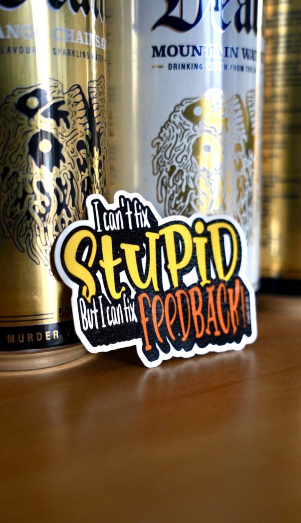 Fix Feedback Sticker