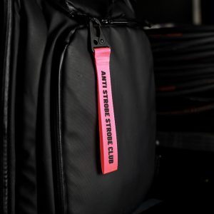 Anti Strobe Club Key Clip Pink
