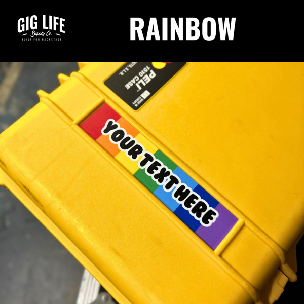 Pelican 1510 custom Sticker Rainbow