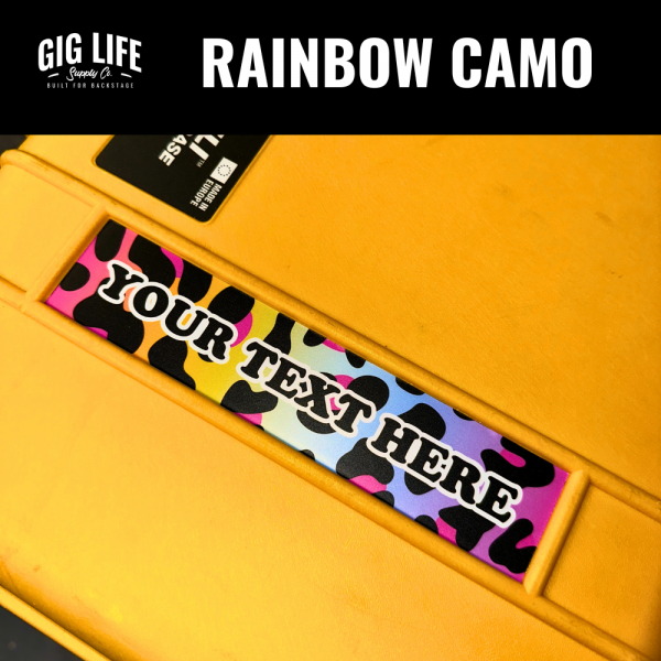 Pelican 1510 custom Sticker Rainbow Camo