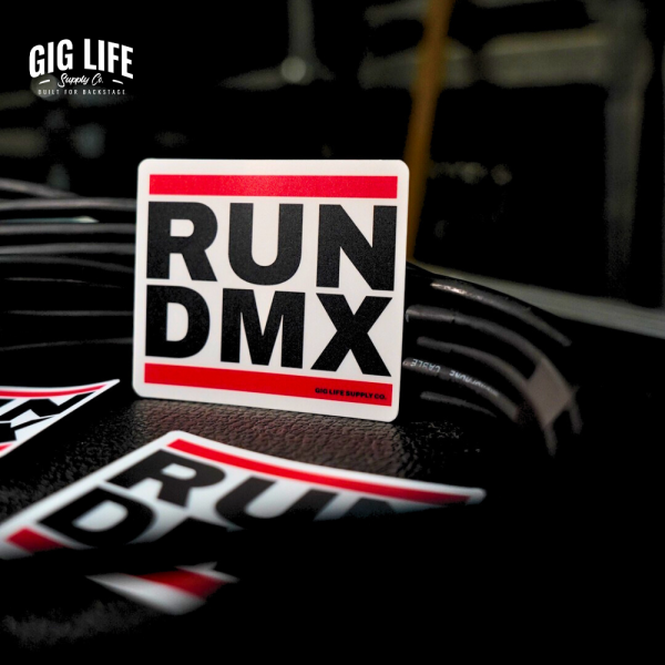 RUN DMX Sticker