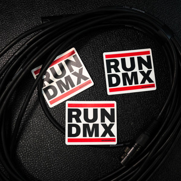 RUN DMX Group Sticker