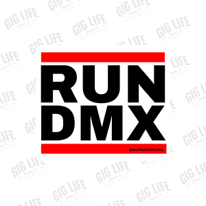 RUN DMX Sticker