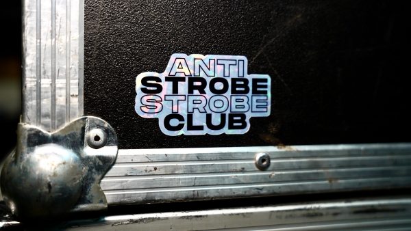 Anti Strobe Strobe Club Sticker - Rainbow