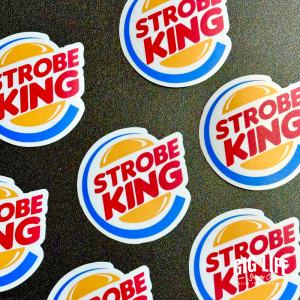 Strobe King 1 Sticker